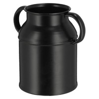 Metall Dekovase 15X11 Cm Blumenvase Tischvase Milchkannen Form Deko Vase Kanne
