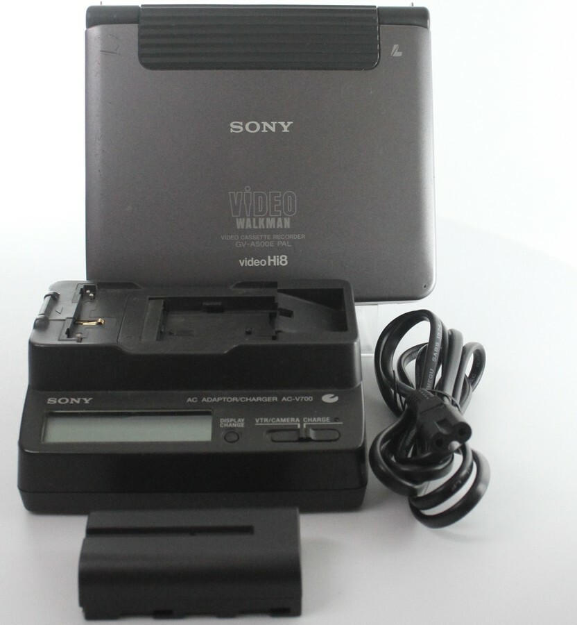 Sony VCR - Hi8 Video Walkman - PAL - Grade A - Video Sony VCR - Hi8 Video Walkman - PAL - Grade A - Video