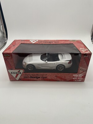 2003 DODGE VIPER SRT10 KONI American Muscle 1:18 Diecast 1 of 5000 New Sku 6