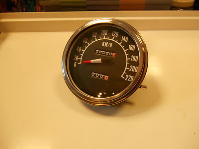 ZODIAC BLACK FACE SPEEDO FL STYE IN KM/H PASSEND FÜR ALLE MODELLE 2.1 ÜBERSETZUNG BC 20