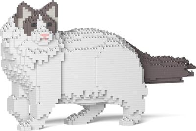JEKCA BLOCK Ragdoll Cat 02S－M02 3D Puzzle Sculptor Building Blocks Japan