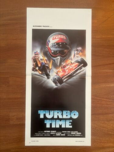 115S,Locandina,1983 TURBO TIME AUTO MOTO CAR RACE G.VILLENEUVE LAUDA,Scheckter