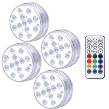 Underwater Swimming Pool Lights 13 LED Submersible Magnetic Pond Fountain LighjK