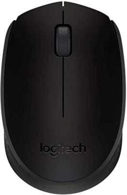 LOGITECH B170 Wireless Funk USB-Maus kabellos schnurlos schwarz f. PC Laptop OEM