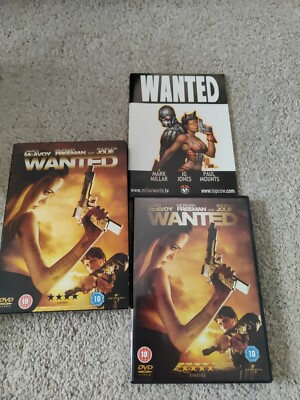 Dvd Poster Wanted 2008 Full Movie Watch Online Wanted (DVD, 2008