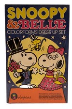 NEW in BOX 1965 RARE VINTAGE SNOOPY  BELLE COLORFORMS DRESS UP SET