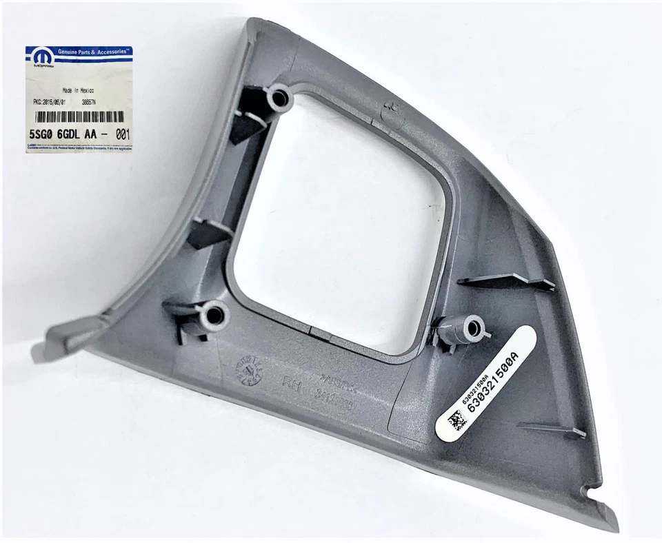 Moldura de volante 5SG06GDLAA nova MOPAR RH para 2014-2020 Dodge Journey - Imagem 4 de 4