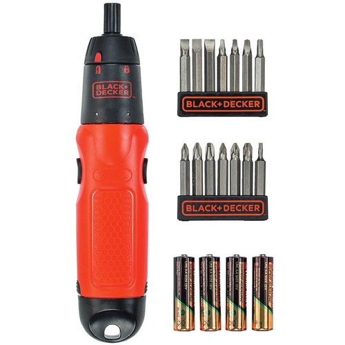 Black and Decker Batería Destornillador sin cuerda Home hágalo usted mismo  6 V tornillo Driver Inalámbrico | eBay