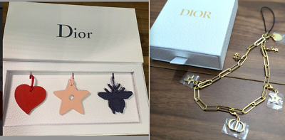 Dior 星型チャーム 4個セット Christian DIOR Novelty Star Charm Strap & Bag charm set | eBay