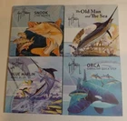 Guy Harvey Art Set of 4 Colorized Round  1 Troy oz..999 Fine Silver Hard to Find