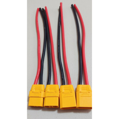 AMASS XT90 Maschio Femmina Connettore Spina Trecce con 150mm AMASS XT90 Maschio Femmina Connettore Spina Trecce con 150mm