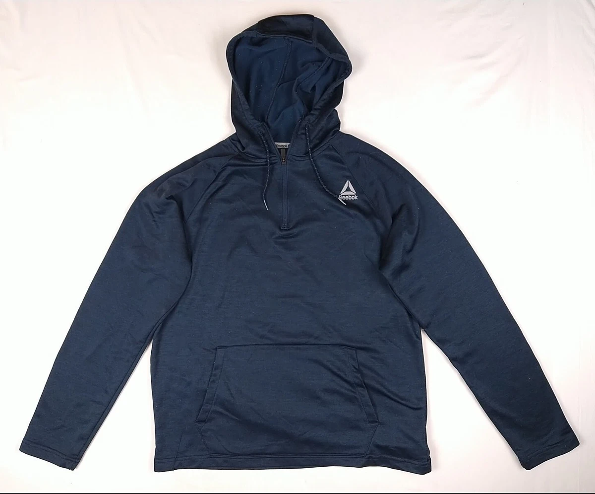 Reebok blue hoodie sale