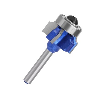 New 1/4'' Shank 1/2/3mm Radius Round Corner Over Arc Edge Woodworking Router Tool