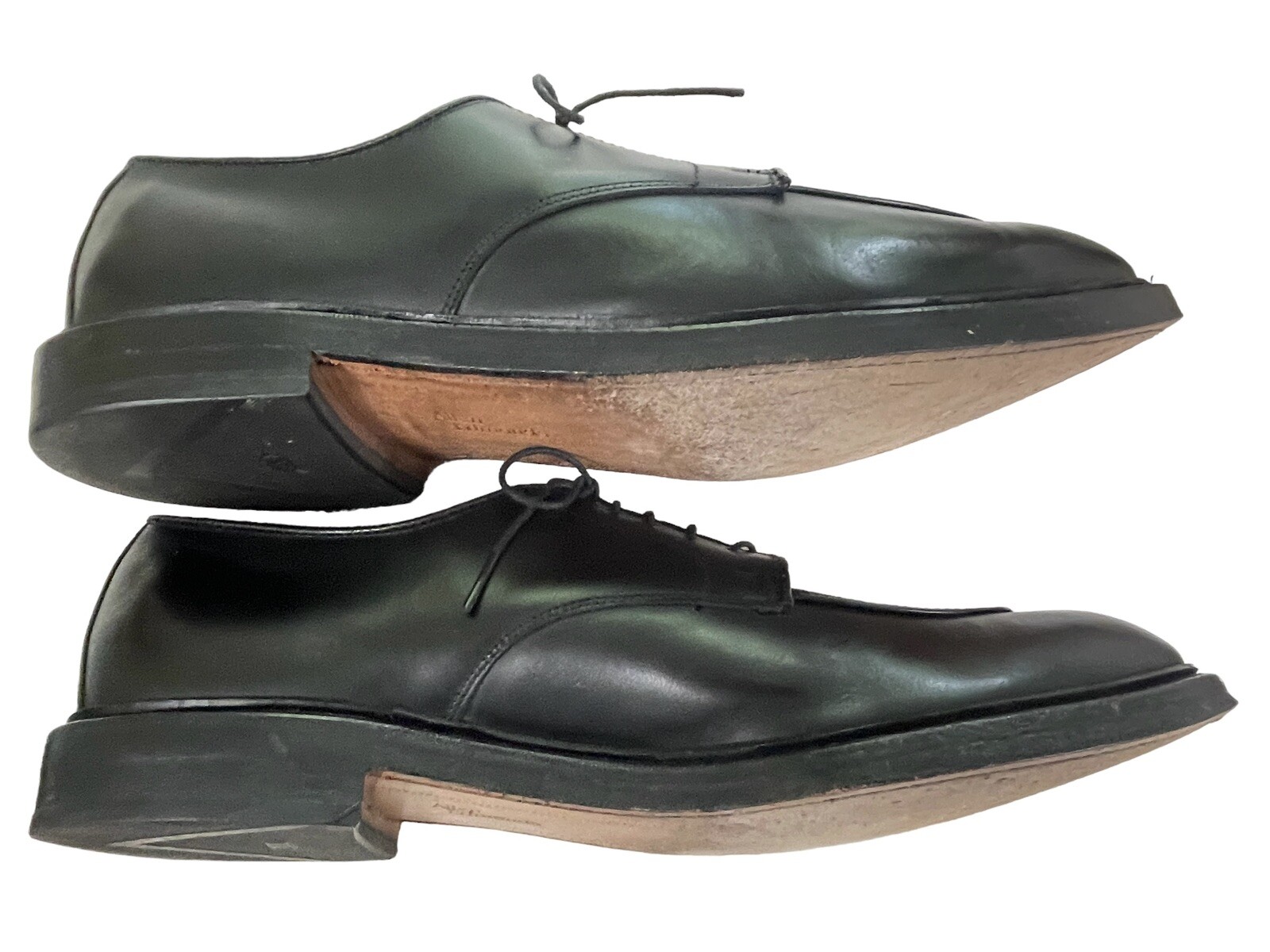ALLEN EDMONDS WALTON, BLACK SPLIT TOE OXFORDS, SI… - image 10
