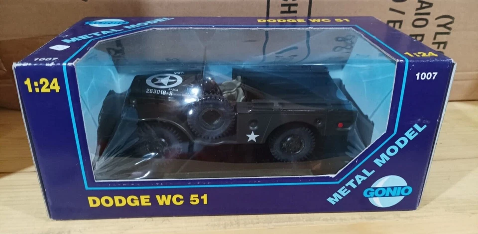 gonio 1/24 DODGE WC 51 militare NUOVO - Immagine 2 di 3