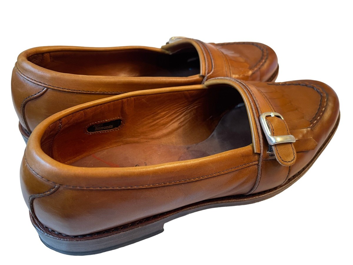 ALLEN EDMONDS CAHILL TAN SLIP ON SHOES, SIZE 8 1/2 D | eBay display picture 2