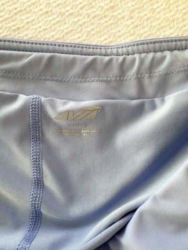 Avia plissierter Damen großer Tennis Golf Pickleball Rock Skort hell staubblau - Bild 4 von 9