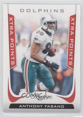2011 Panini Prestige Xtra Points Red 36/100 Anthony Fasano #102 0l1