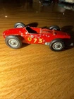 Vintage 1960s Lesney Matchbox No. 73 F1 Ferrari Racing Car Red GUC No Driver