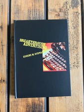 Breakthrough Advertising by Eugene Schwartz - Hardcover Book Good as New