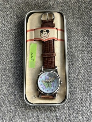 Vintage Disney Dopey Bubbles Watch Exclusive Store Snow White Seven Dwarfs Runs
