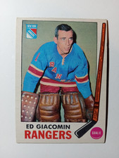 NEAR MINT COMMON SINGLE / 1969 O-Pee-Chee / ED GIACOMIN # 33 / ungraded 