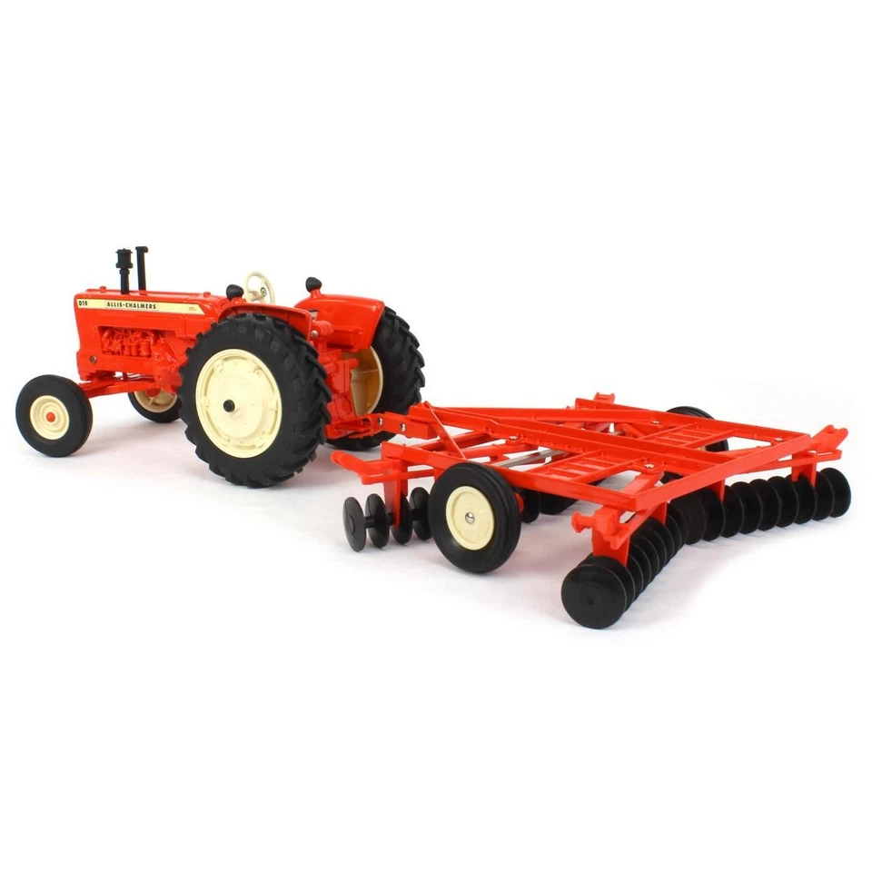 ERTL 1/16 Trattore Allis Chalmers D-19 Con Aratro A Disco 16441 - Immagine 4 di 4