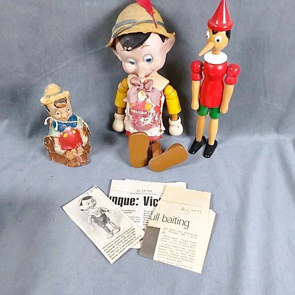 25+ Pinocchio Vintage & Antique Character Toys for sale | Updated