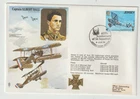 8/6/1976 Jersey Flown Cover - RAFM HA2 - Captain Albert Ball VC, DSO, MC, RFC