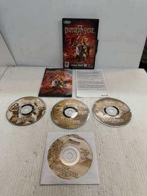 Dungeon Siege II PC 4 CD-ROM Box Spiel mit Handbuch & Key 2005