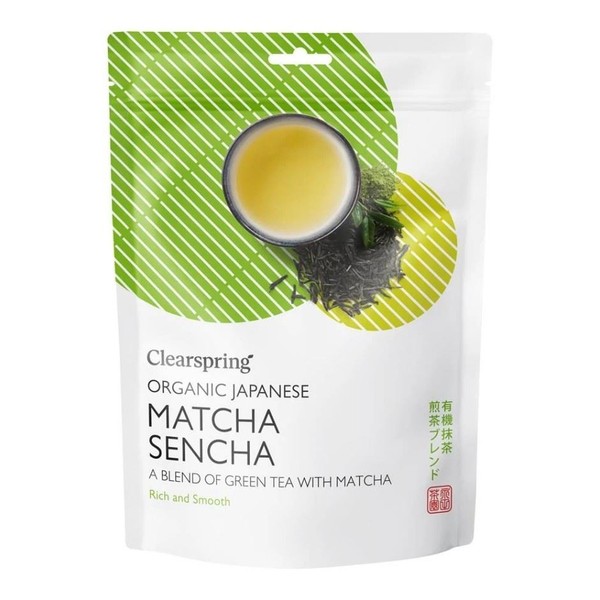 Clearspring Bio Japanischer Matcha Sencha Loser Tee - 85G-image