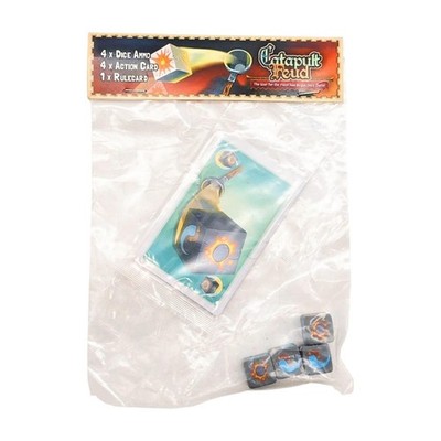 Catapult Feud: Dice Ammo Expansion by Vesuvius Media - SEALED