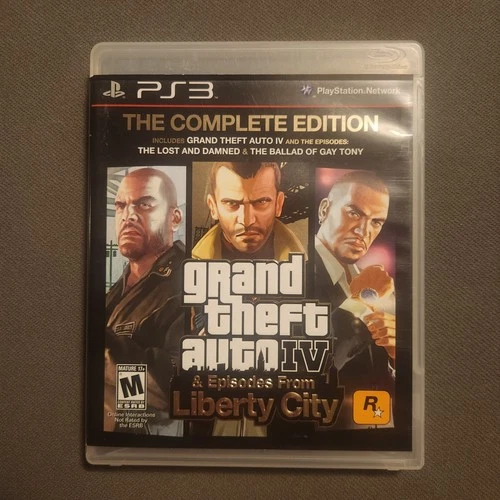 Rockstar Games Grand Theft Auto IV & Episodes Liberty City Complete Edition PS3…