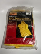 Condor PVC Rain Coat with Detachable Hood Size Large (XL) - NEW!