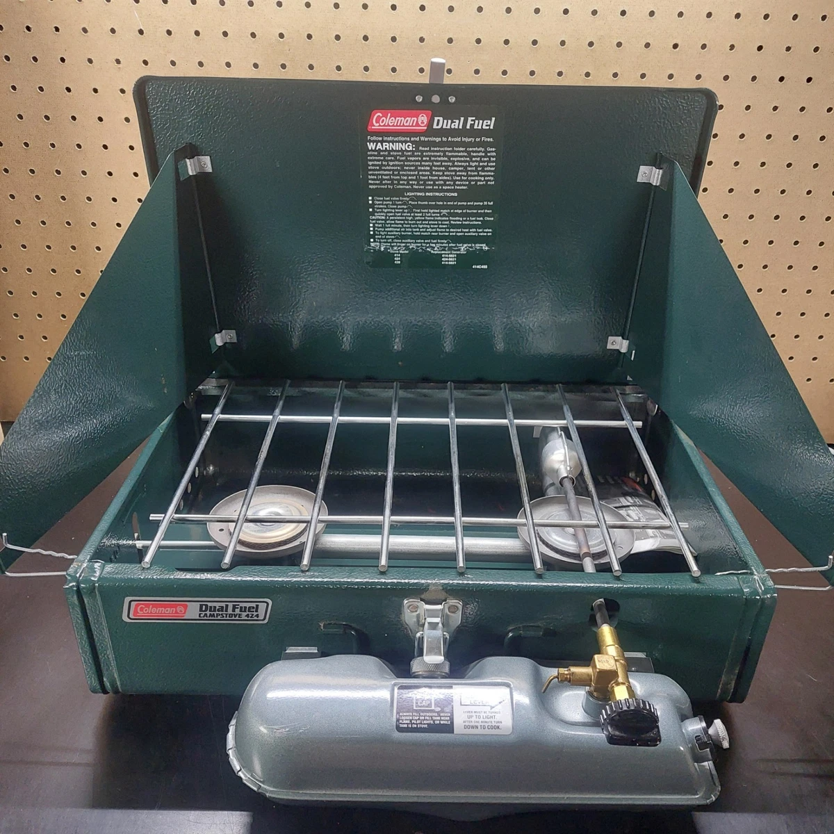 Coleman Dual Fuel Stove 424 for sale | eBay