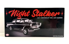 RARE! ACME 1:18 1957 CHEVY BEL AIR NIGHT STALKER GASSER A1807010 — NIB! SEALED!
