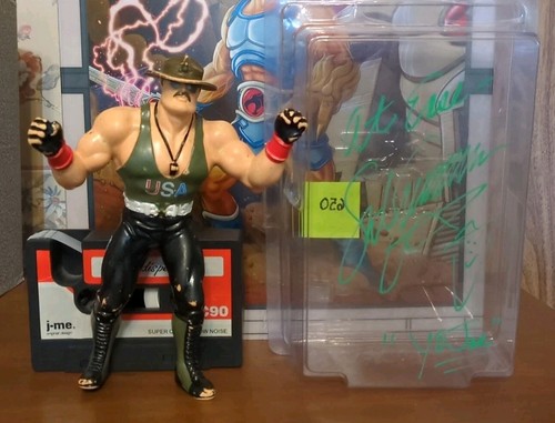 Sgt Saughter GI Joe Hasbro 1987 Rubber Wrestling F...