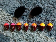 Matsuda Fishing Float Set 7pcs Used, Slightly Scratched, 4B/BB B-B