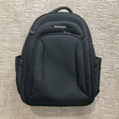 Samsonite Xenon Large Backpack #1118365, Black, Checkpoint Friendly, Used 2X