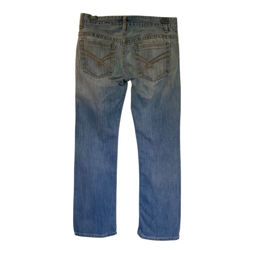 Cinch Ada Sz 28/5 W82cm L78cm Cowgirl Jeans Relaxed Fit Stretch Denim Blue FLAW - Picture 2 of 14