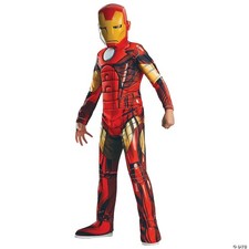 IRON MAN DLX CHILD LARGE Halloween Costume Cosplay Party Outfit For Kids