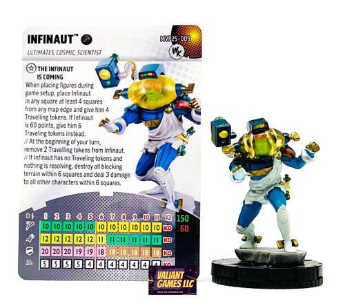 Marvel Heroclix Infinaut #MVP25-009 w/ Card Wizkids Exclusive