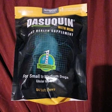 Nutramax Dasuquin with MSM Soft Chews for Small/Medium Dogs 84 ct expire 04/2027