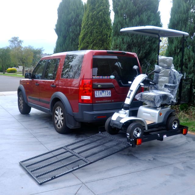 Caremax SC500XL Tow Bar Powered Wheelchair Carrier for sale online eBay