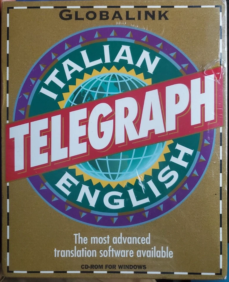 GLOBALINK TELEGRAPH ITALIAN/ENGLISH TRANSLATION SOFTWARE FOR WINDDOWS - Image 2 of 3