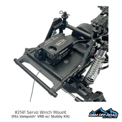 Servo Winch Mount for Vanquish VRD Carbon, Kit & Stance with Stubby Kit