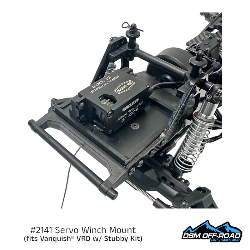 Servo Winch Mount for Vanquish VRD Carbon, Kit & Stance with Stubby Kit