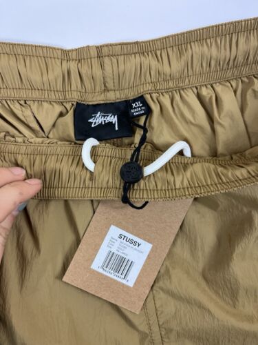 Stüssy Big Stock Nylon Short Gold Size XXL - Picture 2 of 3