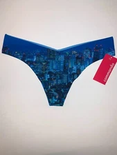 Commando Photo OP Thong "City Scape Print "M/L NWT