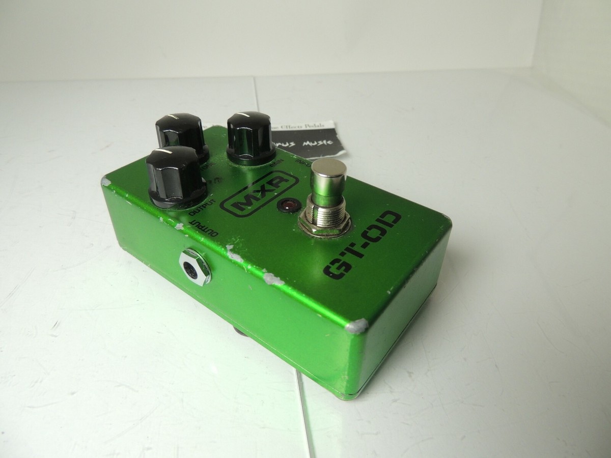 MXR GT-OD Overdrive Effects Pedal Free USA Shipping | eBay